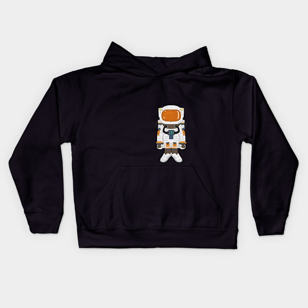 Ultranaut Oddball Aussie Podcast Kids Hoodie by OzOddball